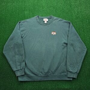 Rivers Edge Sweatshirt Mens Large Vintage Oregon Embroidered Made in USA 90s